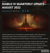 暴雪透露《暗黑破坏神4》付费系统:氪金不会影响游戏平衡