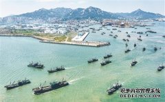 伏季休渔结束渔民出海捕捞
